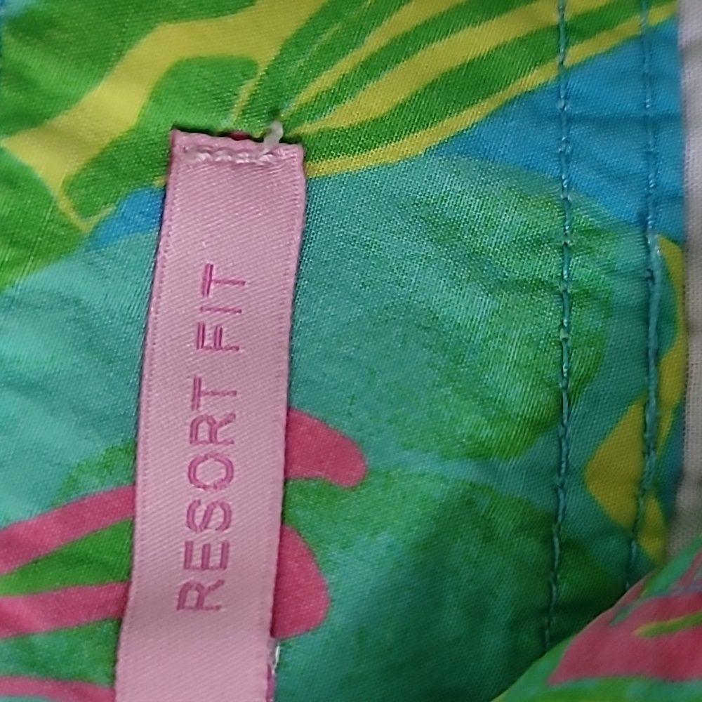 Lilly Pulitzer flower Shorts 10 - Picture 6 of 8